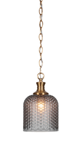 Zola One Light Pendant in New Age Brass (200|96-NAB-4912)