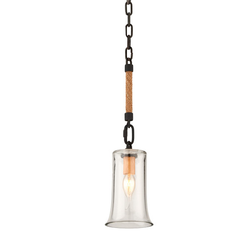 Pier 39 One Light Pendant in Shipyard Bronze (67|F3622)