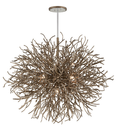 Sierra 12 Light Chandelier in Distressed Bronze (67|F6098)