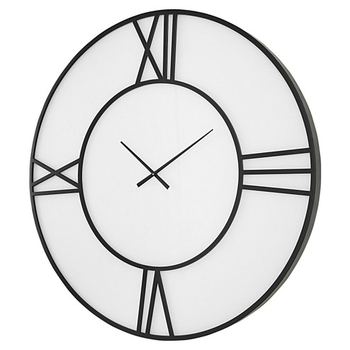 Reema Wall Clock in Matte Black (52|06461)