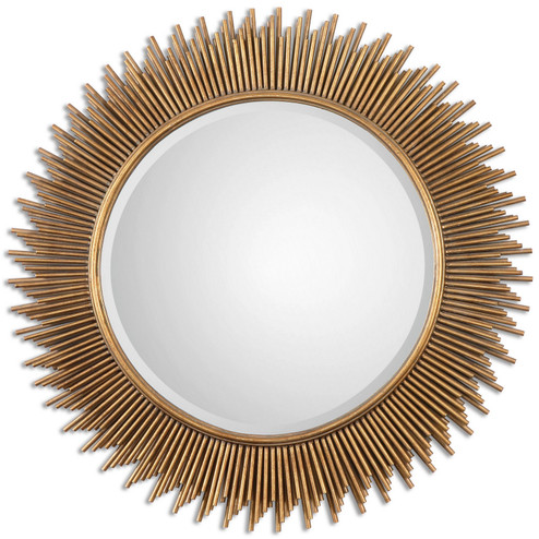 Marlo Mirror in Antiqued Gold Leaf (52|08137)