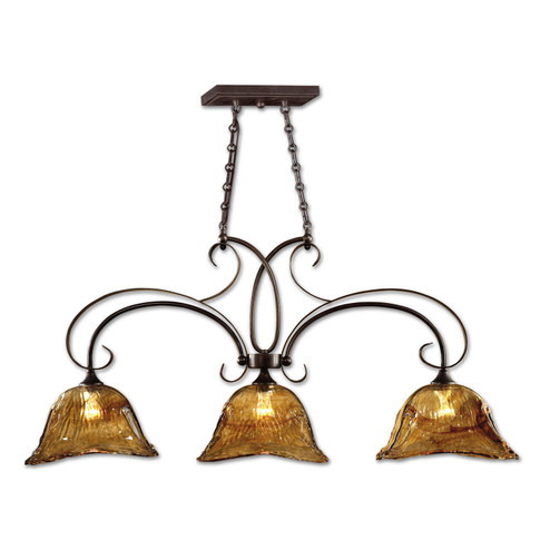 Vetraio Three Light Island Pendant in Oil Rubbed Bronze (52|21009)