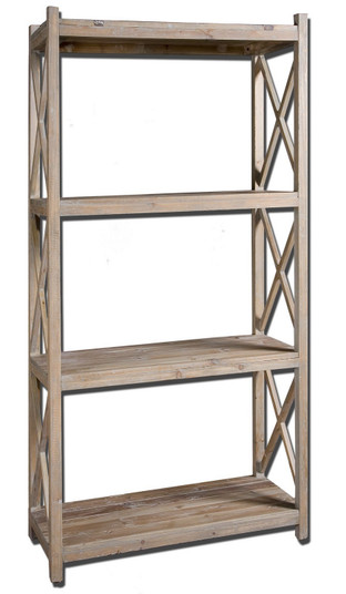 Stratford Etagere in Light Gray Glaze (52|24248)