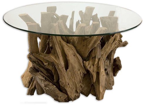 Driftwood Cocktail Table in Teak Driftwood (52|25519)