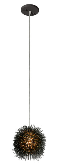 Urchin One Light Mini Pendant in Black (137|169M01SBL)