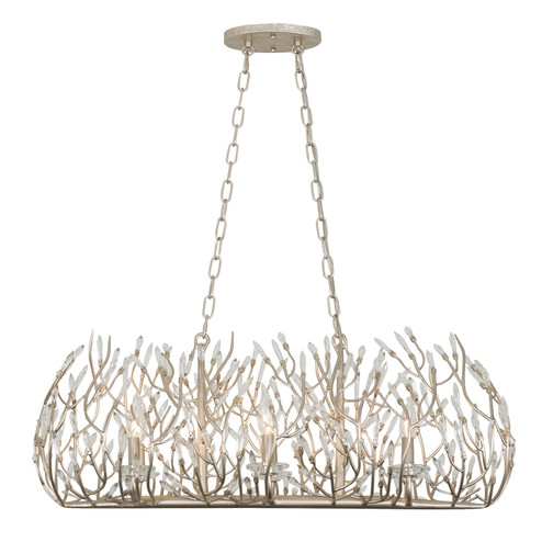 Bask Six Light Linear Pendant in Gold Dust (137|271N06GD)