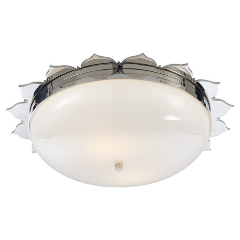 Rachel Two Light Flush Mount in Polished Nickel (268|AH 4030PN-WG)