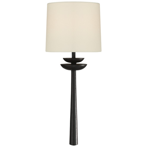 Beaumont One Light Wall Sconce in Aged Iron (268|ARN 2301AI-L)