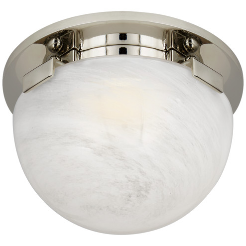 Serein LED Flush Mount in Polished Nickel (268|ARN 4007PN-WG)