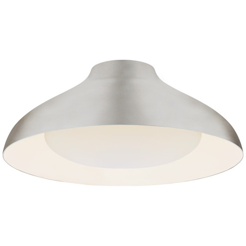 Agnes LED Flush Mount in Burnished Silver Leaf (268|ARN 4351BSL-SWG)