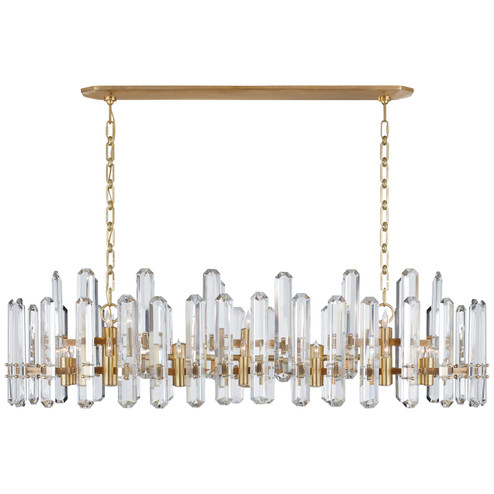 Bonnington 24 Light Chandelier in Hand-Rubbed Antique Brass (268|ARN 5127HAB-CG)