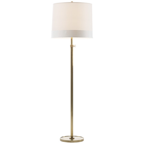 Simple Scallop One Light Floor Lamp in Soft Brass (268|BBL 1023SB-S2)