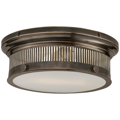 Alderly Two Light Flush Mount in Bronze (268|CHC 4391BZ-WG)