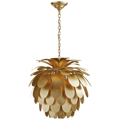 Cynara One Light Chandelier in Gild (268|CHC 5165G)