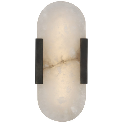 Melange LED Wall Sconce in Bronze (268|KW 2015BZ-ALB)