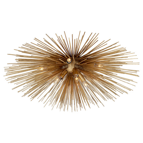 Strada Ten Light Flush Mount in Gild (268|KW 4070G)