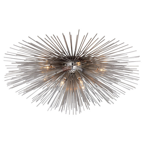 Strada Ten Light Flush Mount in Polished Nickel (268|KW 4071PN)