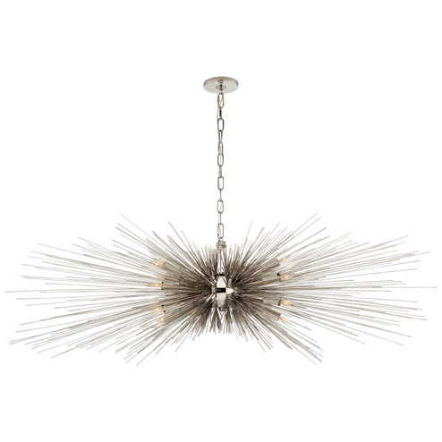 Strada 16 Light Chandelier in Polished Nickel (268|KW 5182PN)