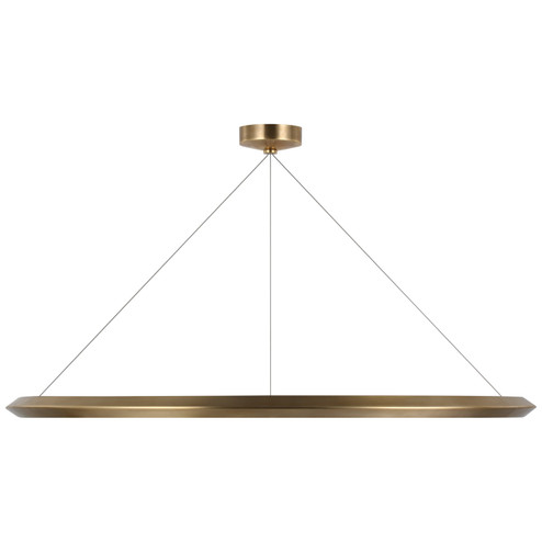 Encircle LED Chandelier in Natural Brass (268|PB 5152NB)