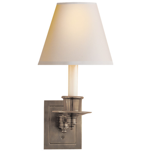 Swing Arm Sconce One Light Wall Sconce in Antique Nickel (268|S 2005AN-NP)