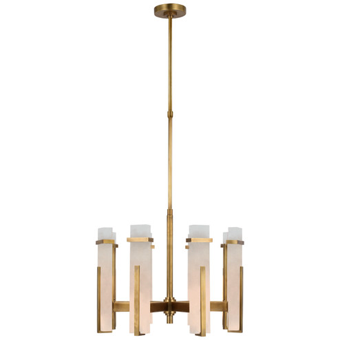 Malik LED Chandelier in Hand-Rubbed Antique Brass (268|S 5911HAB-ALB)