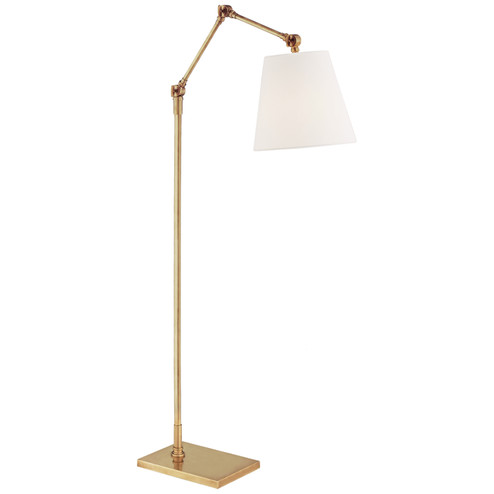 Graves One Light Floor Lamp in Hand-Rubbed Antique Brass (268|SK 1115HAB-L)