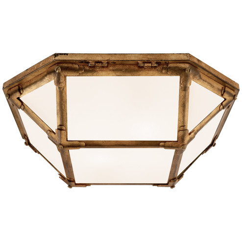 Morris LED Flush Mount in Gilded Iron (268|SK 4008GI-WG)