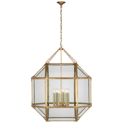 Morris LED Lantern in Gilded Iron (268|SK 5034GI-CG)