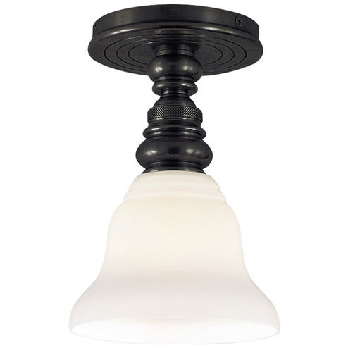 Boston One Light Flush Mount in Bronze (268|SL 5001BZ/SLEG-WG)