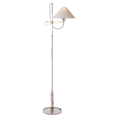 Hargett One Light Floor Lamp in Polished Nickel (268|SP 1505PN-NP)