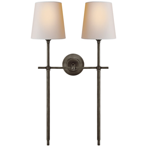 Bryant Two Light Wall Sconce in Bronze (268|TOB 2025BZ-NP)