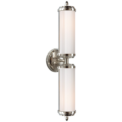 Merchant Two Light Bath Sconce in Chrome (268|TOB 2207CH-WG)