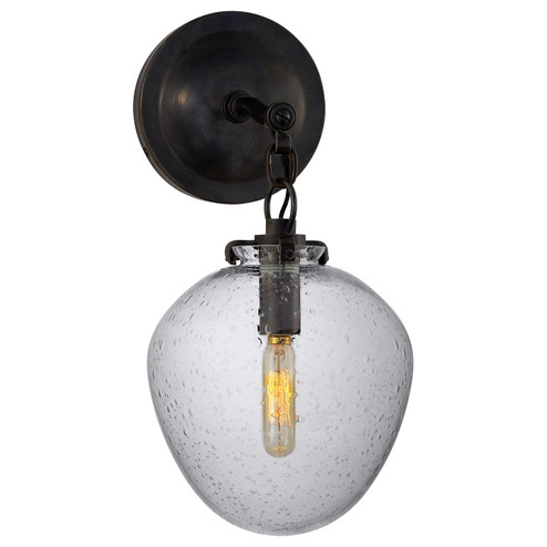 Katie Acorn One Light Wall Sconce in Bronze (268|TOB 2225BZ/G2-SG)