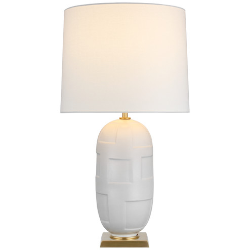 Incasso LED Table Lamp in Plaster White (268|TOB 3685PW-L)