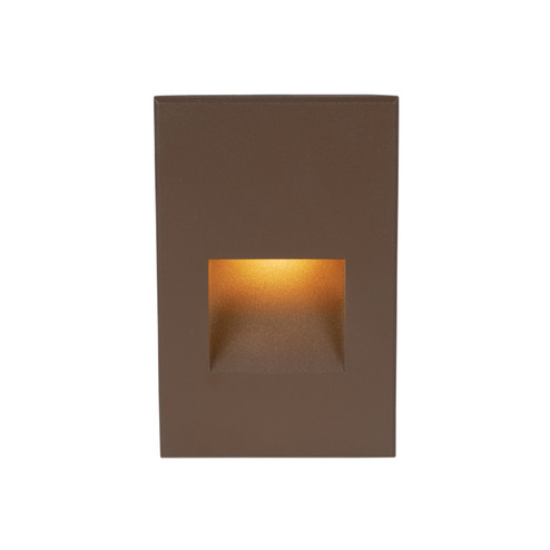 4021 LED Step and Wall Light in Bronze on Aluminum (34|4021-AMBZ)