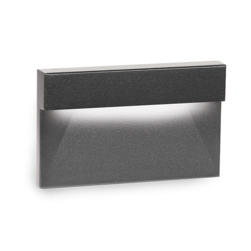 4091 LED Step and Wall Light in Black on Aluminum (34|4091-27BK)