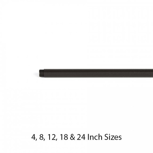 5000 Extension Rod for Landscape Lighting in Bronze on Aluminum (34|5000-X04-BZ)