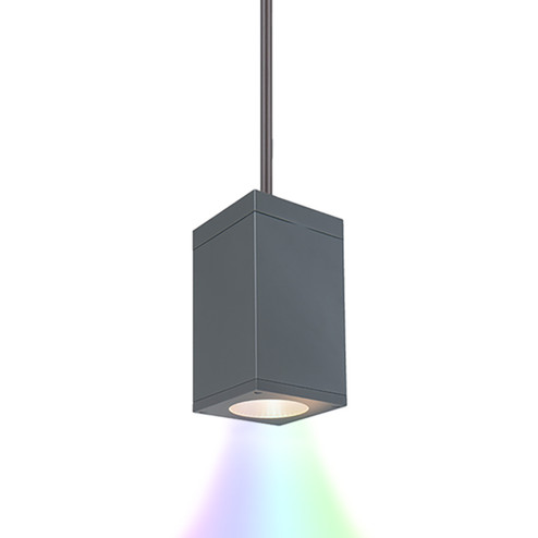 Cube Arch LED Pendant in Graphite (34|DC-PD05-F-CC-GH)