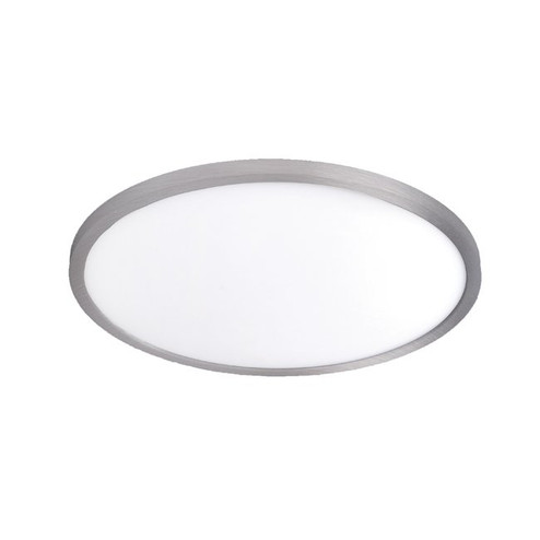 Round LED Flush Mount in Brushed Nickel (34|FM-07RN-930-BN)