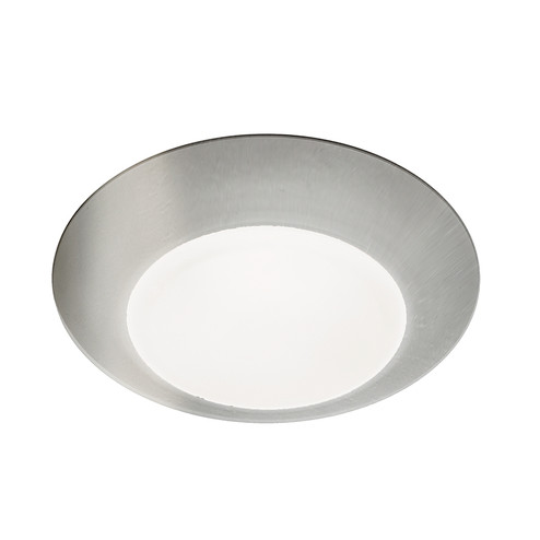 Disc LED Flush Mount in Brushed Nickel (34|FM-304-930-BN)