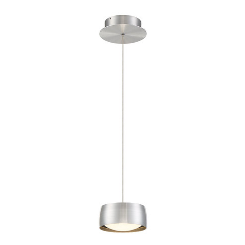 Tic Toc LED Pendant in Brushed Aluminum (34|PD-37806-AL) Tic Toc LED Pendant in Brushed Aluminum (34|PD-37806-AL)