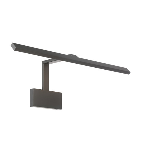 Uptown LED Swing Arm Wall Lamp in Black (34|PL-52025-BK)