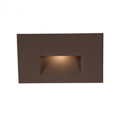 Led100 LED Step and Wall Light in Bronze on Brass (34|WL-LED100-27-BBR)