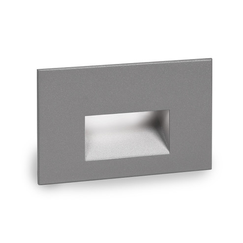 Led100 LED Step and Wall Light in Brushed Nickel (34|WL-LED100-C-BN)