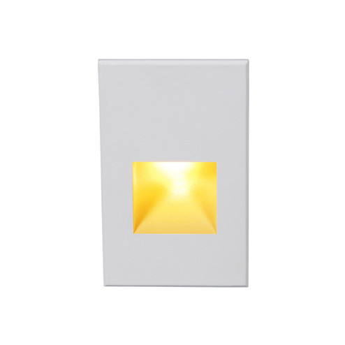 Led200 LED Step and Wall Light in White on Aluminum (34|WL-LED200-AM-WT)