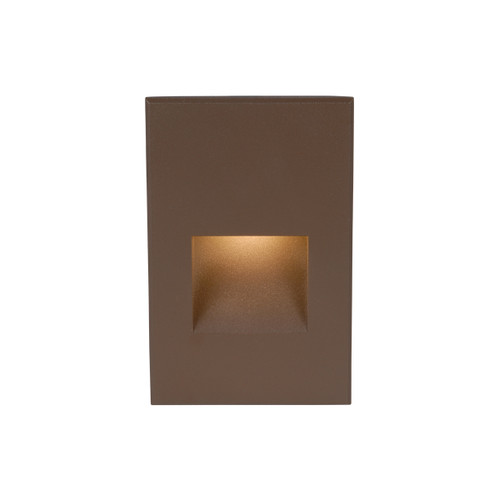 Led200 LED Step and Wall Light in Bronze on Aluminum (34|WL-LED200F-RD-BZ)