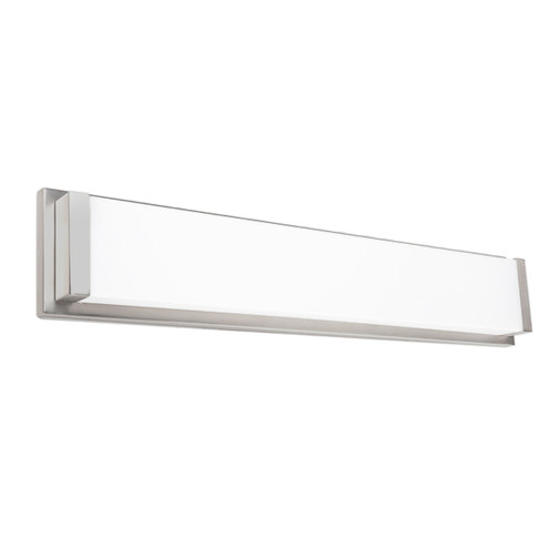 Metro LED Bathroom Vanity in Brushed Nickel (34|WS-180137-30-BN)