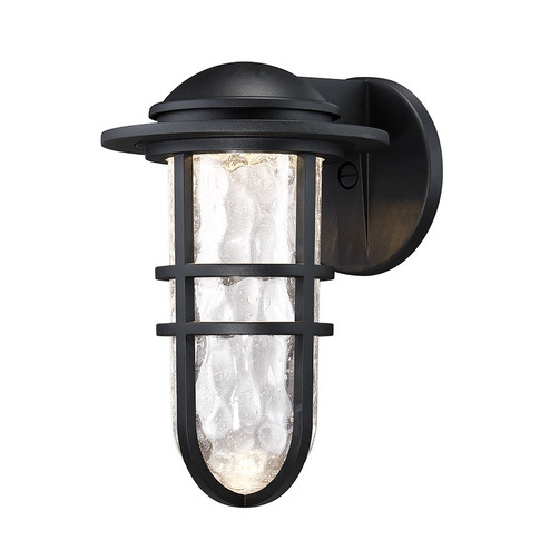 Steampunk LED Wall Light in Black (34|WS-W24513-BK)