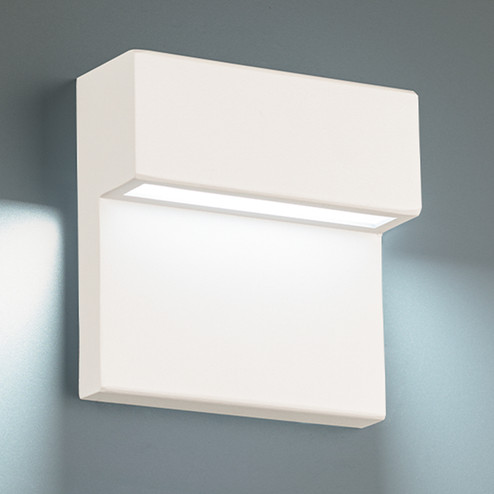 Balance LED Outdoor Wall Light in White (34|WS-W25106-40-WT)