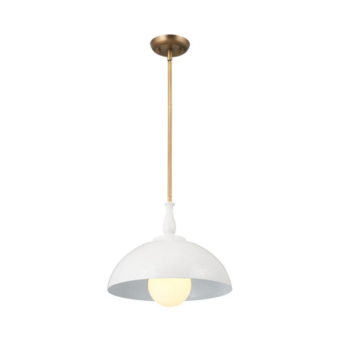 Fira One Light Pendant in White (12|52476WH)
